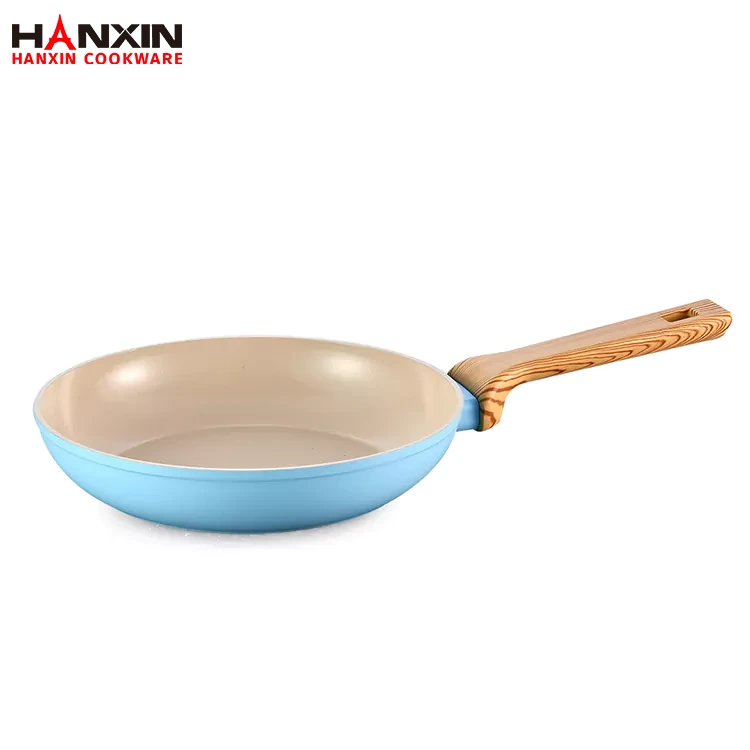 অ্যালুমিনিয়াম নকল সিরামিক ফ্রাই প্যান