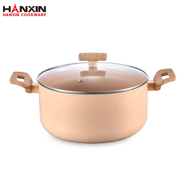 অ্যালুমিনিয়াম চাপা সিরামিক ডাচ ওভেন