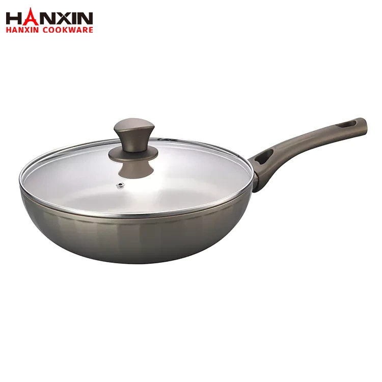 Aluminum Forged Ceramic Deep Wok Pan